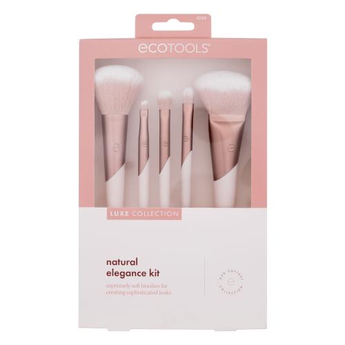 EcoTools Luxe Collection Natural Elegance sada štětců pro dokonalý vzhled 5 ks