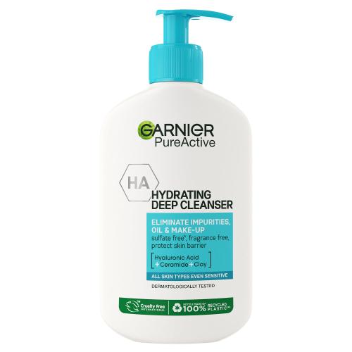 Garnier Pure Active Hydrating Deep Cleanser 250 ml hydratační čisticí gel proti nedokonalostem unisex