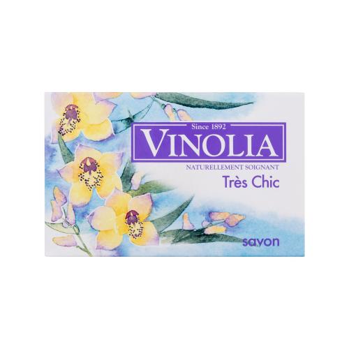 Vinolia Trés Chic Soap 150 g hydratační mýdlo s květinovou vůní pro ženy