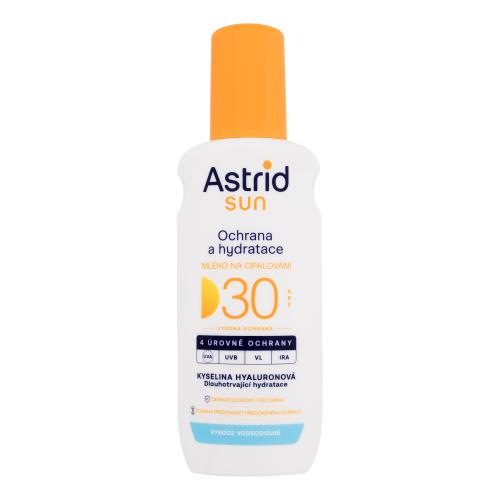 Astrid Sun Moisturizing Suncare Milk Spray SPF30 200 ml voděodolné hydratační mléko na opalování ve spreji unisex