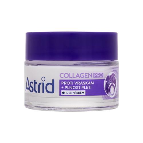 Astrid Collagen PRO Anti-Wrinkle And Replumping Day Cream 50 ml denní pleťový krém proti vráskám pro ženy
