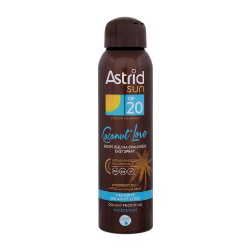 Astrid Sun Coconut Love Dry Easy Oil Spray SPF20 150 ml suchý olej na opalování unisex