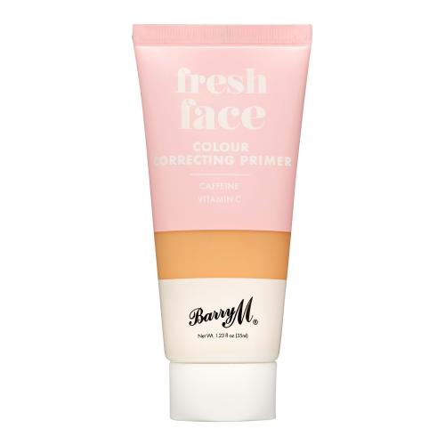 Barry M Fresh Face Colour Correcting Primer 35 ml podklad pod make-up snižující tmavé skvrny a kruhy pod očima pro ženy Peach