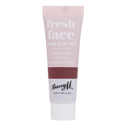 Barry M Fresh Face multifunkční líčidlo na rty a tváře odstín Deep Rose 10 ml