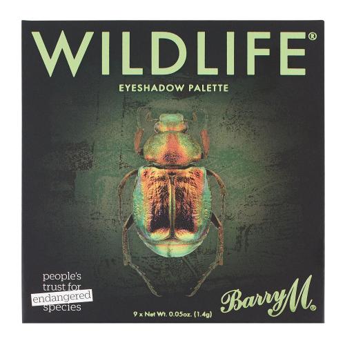 Barry M Wildlife Beetle 12,6 g limitovaná edice paletky očních stínů pro ženy