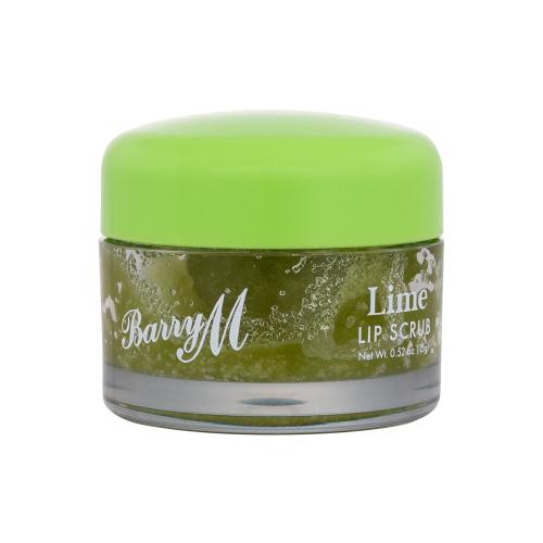 Barry M Lip Scrub Lime peeling na rty 15 g