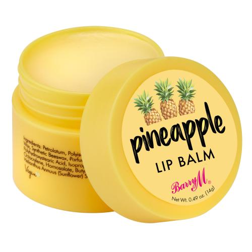 Barry M Lip Balm Pineapple 13 g hydratační balzám na rty pro ženy