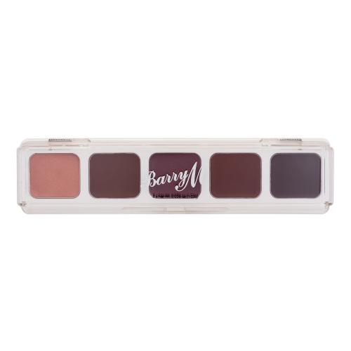 Barry M Mini Palette krémové stíny odstín The Berries 5,1 g