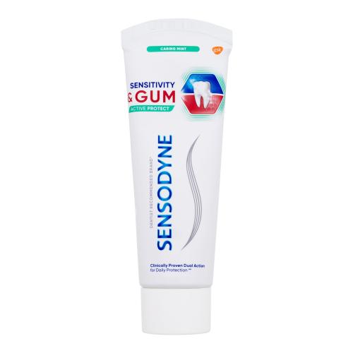 Sensodyne Sensitivity & Gum Caring Mint 75 ml zubní pasta pro citlivé zuby a dásně unisex