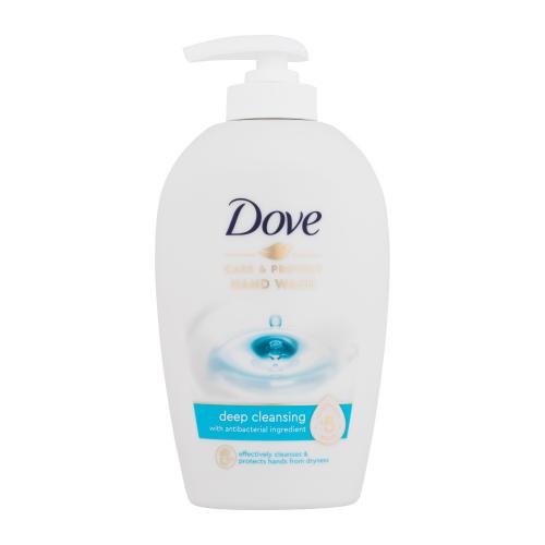 Dove Care & Protect Deep Cleansing Hand Wash 250 ml tekuté mýdlo na ruce s antibakteriálním účinkem pro ženy
