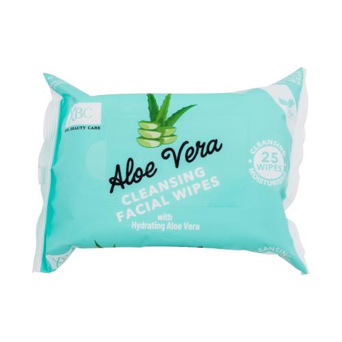Xpel Aloe Vera Cleansing Facial Wipes 25 ks hydratační čisticí ubrousky pro ženy