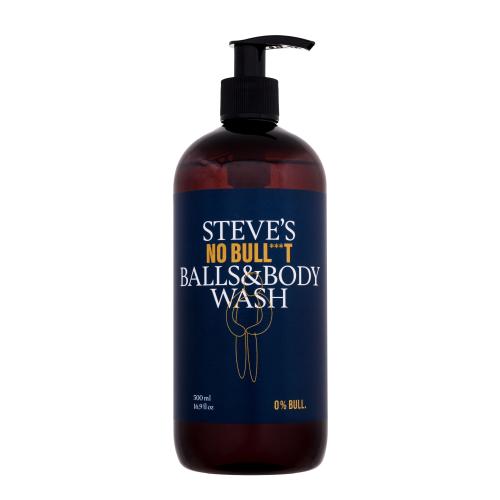 Steve's No Bull***t Balls and Body Wash energizující sprchový gel 500 ml
