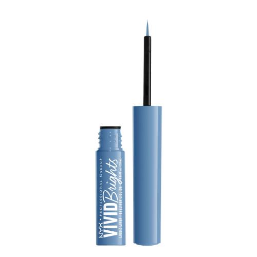 NYX Professional Makeup Vivid Brights tekuté oční linky odstín 05 Cobalt Crush 2 ml