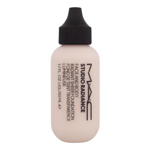MAC Cosmetics Studio Radiance Face and Body Radiant Sheer Foundation lehký make-up na obličej a tělo odstín W0 50 ml