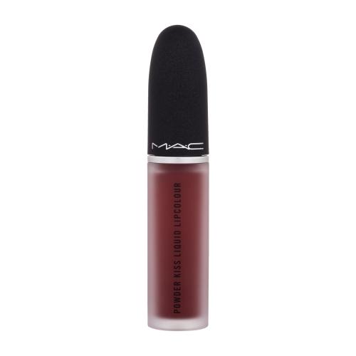 MAC Cosmetics Powder Kiss Liquid Lipcolour matná tekutá rtěnka odstín Fashion Emergency 5 ml