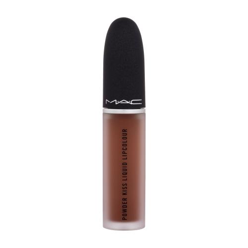 MAC Cosmetics Powder Kiss Liquid Lipcolour matná tekutá rtěnka odstín Impulsive 5 ml