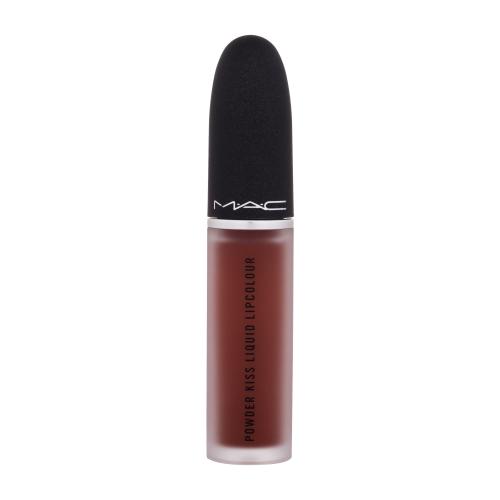 MAC Cosmetics Powder Kiss Liquid Lipcolour matná tekutá rtěnka odstín Marrakesh-Mere 5 ml