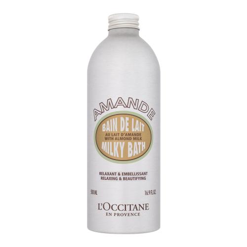 L'Occitane Almond Milky Bath (Amande) 500 ml pěna do koupele pro ženy poškozený flakon
