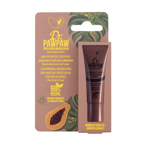 Dr. Pawpaw Rich Mocha tónovací balzám na rty a tváře 10 ml
