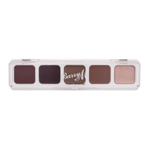 Barry M Mini Palette krémové stíny odstín The Nudes 5,1 g