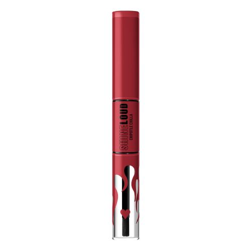 NYX Professional Makeup Shine Loud High Shine Lip Color tekutá rtěnka s vysokým leskem odstín 34 Rebel In Red Serrano 6,5 ml