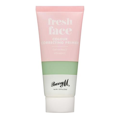 Barry M Fresh Face Colour Correcting Primer 35 ml podkladová báze pod make-up proti začervenání pro ženy Green