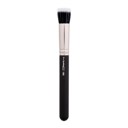 MAC Cosmetics Brush 130S Short Duo Fibre malý štětec pro nanášení tekutých, krémových a pudrových produktů 1 ks