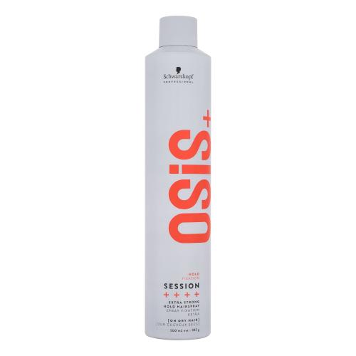 Schwarzkopf Professional Osis+ Session Extra Strong Hold Hairspray 500 ml rychleschnoucí lak na vlasy s extra silnou fixací pro ženy