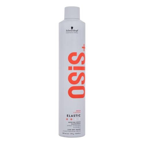 Schwarzkopf Professional Osis+ Elastic Medium Hold Hairspray 500 ml rychleschnoucí lak na vlasy se středně silnou fixací pro ženy