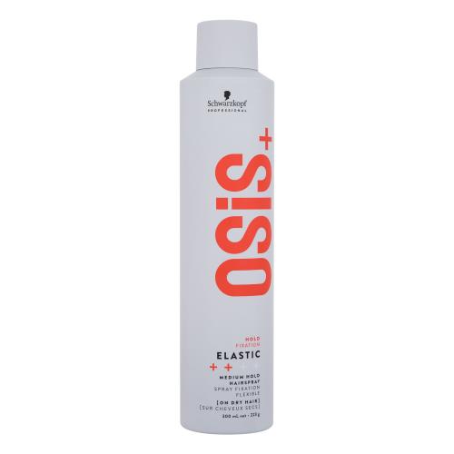 Schwarzkopf Professional Osis+ Elastic Medium Hold Hairspray 300 ml rychleschnoucí lak na vlasy se středně silnou fixací pro ženy