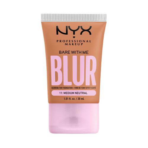NYX Professional Makeup Bare With Me Blur Tint hydratační make-up odstín 11 Medium Neutral 30 ml