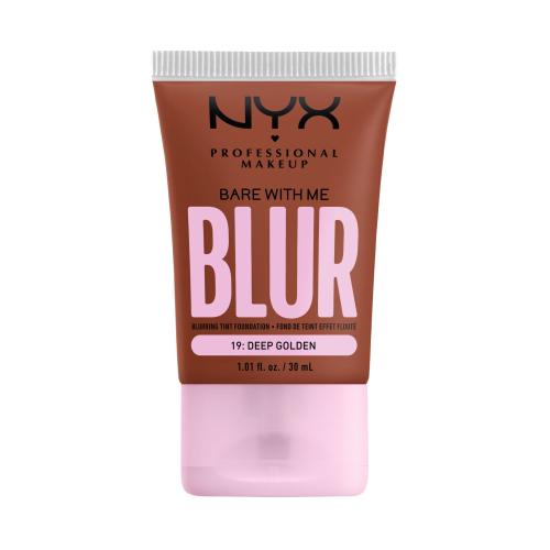 NYX Professional Makeup Bare With Me Blur Tint hydratační make-up odstín 19 Deep Golden 30 ml