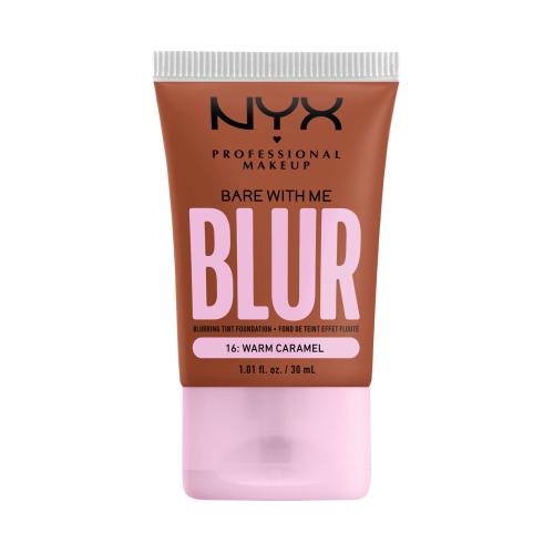 NYX Professional Makeup Bare With Me Blur Tint hydratační make-up odstín 16 Warm Caramel 30 ml