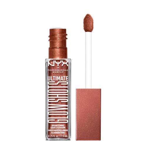 NYX Professional Makeup Ultimate Glow Shots třpytivé tekuté oční stíny odstín 15 Pear Prize 7,5 ml