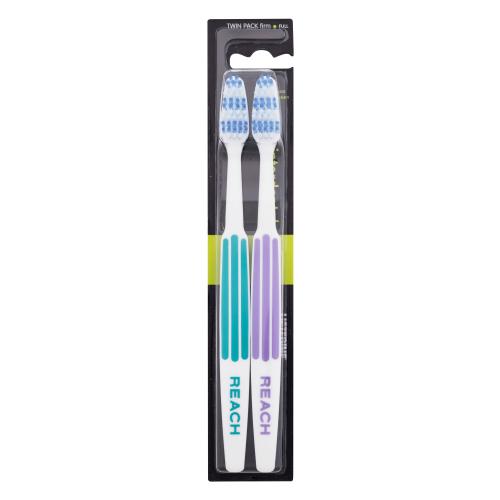 Listerine Reach Interdental Firm 2 ks zubní kartáček pro čištění i těžko přístupných míst unisex