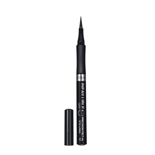 L’Oréal Paris Infaillible Grip 27H Precision Felt oční linky ve fixu odstín Black 1 ml