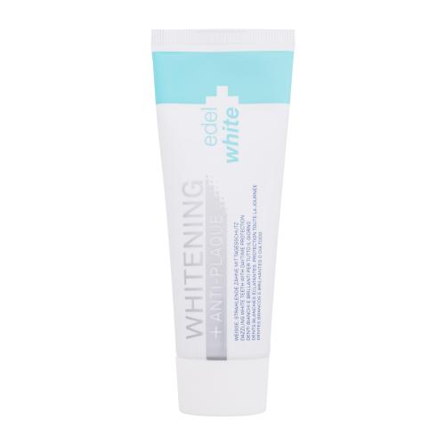 Edel+White Whitening + Anti-Plaque Toothpaste 75 ml zubní pasta unisex