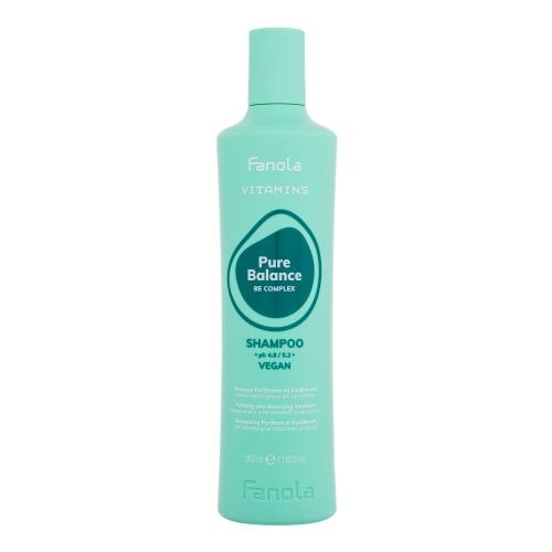 Fanola Vitamins Pure Balance Shampoo čisticí šampon proti mastným lupům 350 ml