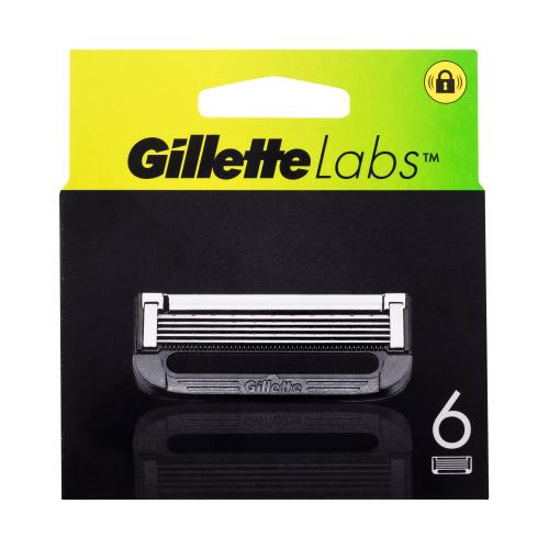 Gillette Labs náhradní břit pro muže náhradní břit 6 ks