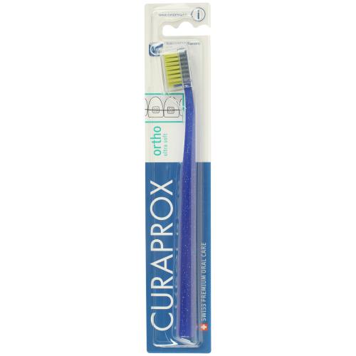 Curaprox Ortho Ultra Soft 5460 1 ks zubní kartáček pro čištění chrupu s fixními rovnátky unisex