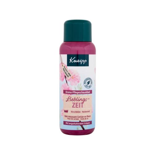 Kneipp Favourite Time Bath Foam Cherry Blossom 400 ml pěna do koupele s vůní sakurových květů pro ženy