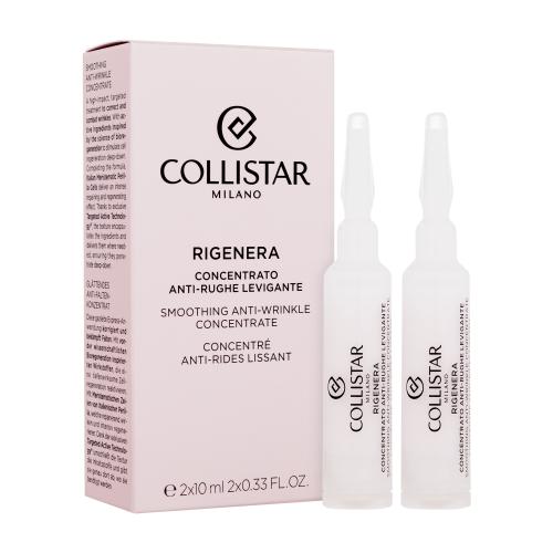 Collistar Rigenera Smoothing Anti-Wrinkle Concentrate 2x10 ml pleťové sérum proti vráskám pro ženy