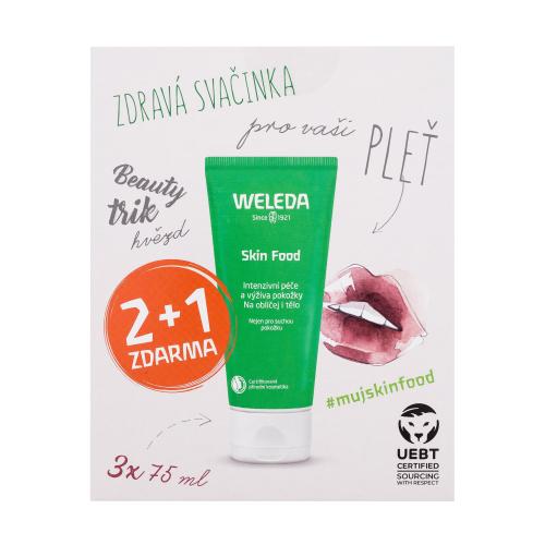 Weleda Skin Food univerzální výživný krém s bylinkami pro velmi suchou pokožku 3x75 ml