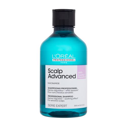 L'Oréal Professionnel Scalp Advanced Anti-Discomfort Professional Shampoo 300 ml šampon pro zklidnění citlivé pokožky hlavy pro ženy