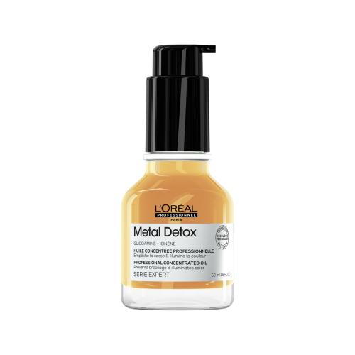 L'Oréal Professionnel Metal Detox Professional Concentrated Oil 50 ml olej proti lámání vlasů pro ženy