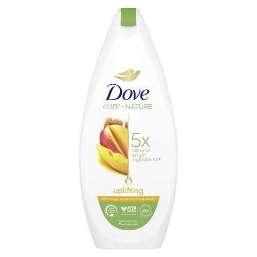 Dove Care By Nature Uplifting Shower Gel 225 ml hydratační a vyživující sprchový gel pro ženy