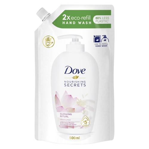 Dove Nourishing Secrets Glowing Ritual 500 ml vyživující tekuté mýdlo na ruce Náplň pro ženy