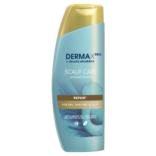 Head & Shoulders DermaXPro Repair 270 ml vyživující šampon pro suché vlasy a vlasovou pokožku unisex