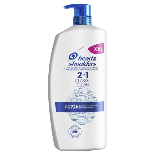 Head & Shoulders Classic Clean 2in1 900 ml šampon a kondicionér proti lupům unisex
