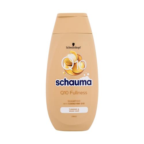 Schwarzkopf Schauma Q10 Fullness Shampoo 250 ml posilující šampon pro oslabené a jemné vlasy pro ženy